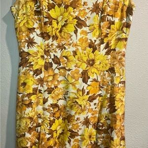 Vintage floral dress